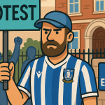 Sheffield Wednesday Thai Embassy protest