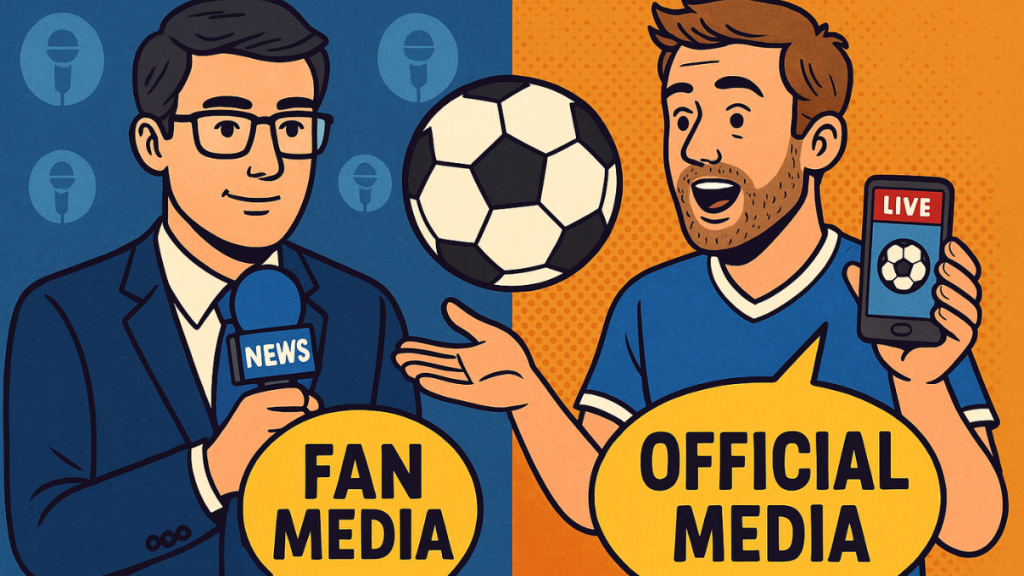 fan media in football
