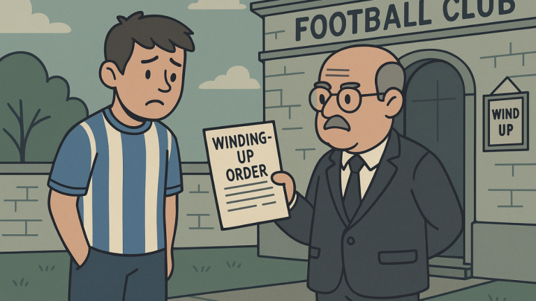 winding-up petition Sheffield Wednesday